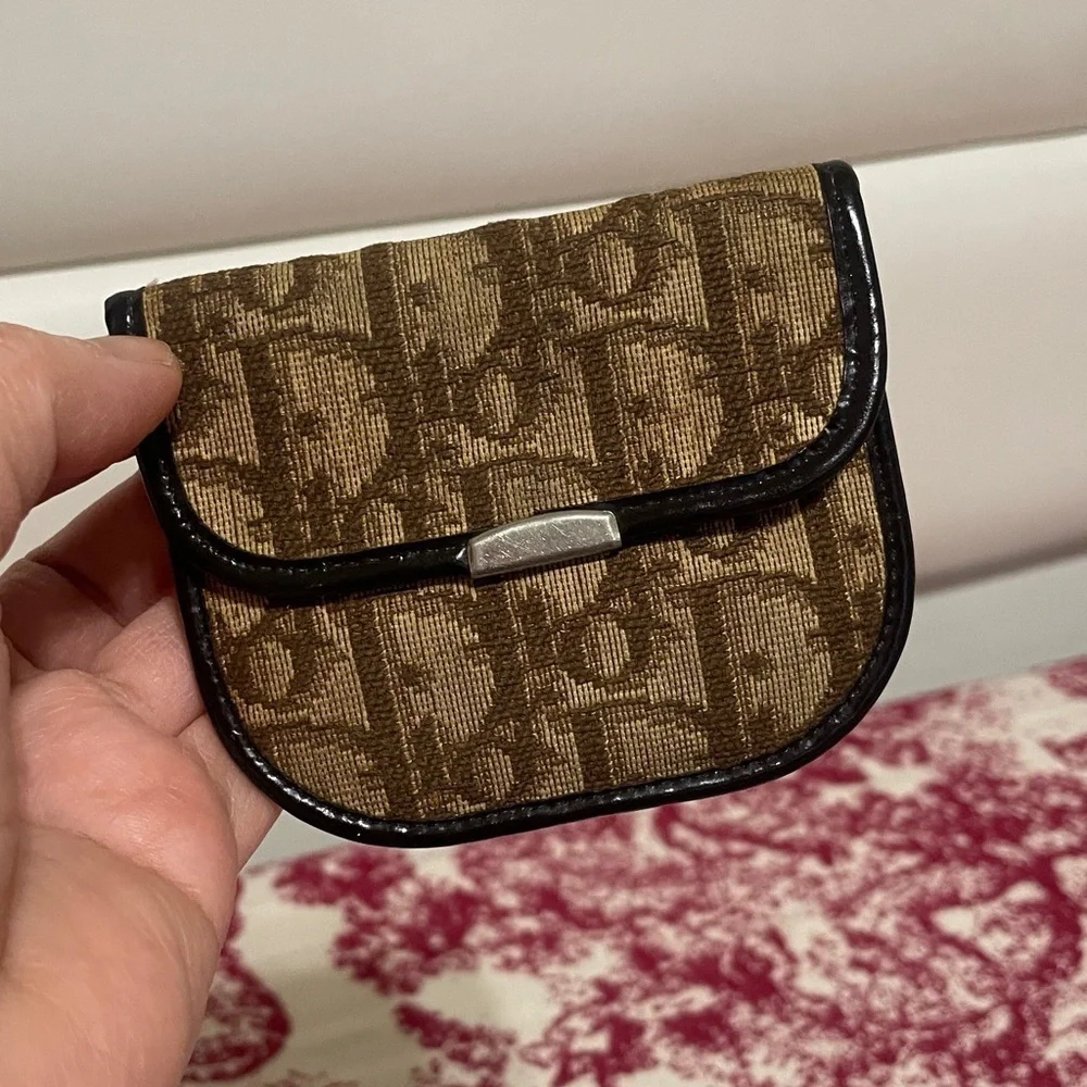Dior Canvas Coin Purse